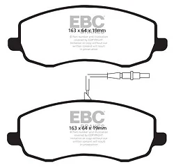 DPX2062 Klocki hamulcowe ULTIMAX2 EBC Brakes Citroen C8 Fiat Ulysse Lancia Phedra Peugeot 807