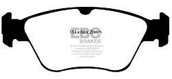DP1055 Klocki hamulcowe ULTIMAX2 EBC Brakes Mercedes-Benz CLK C208 CLK200 Coupe CLK C208 CLK200K Coupe CLK C208 CLK230K Coupe SLK R170 SLK200 SLK R170 SLK200K SLK R170 SLK230K CClass W202 C2
