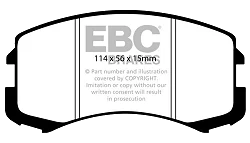 DP31678C Klocki hamulcowe REDSTUFF EBC Brakes