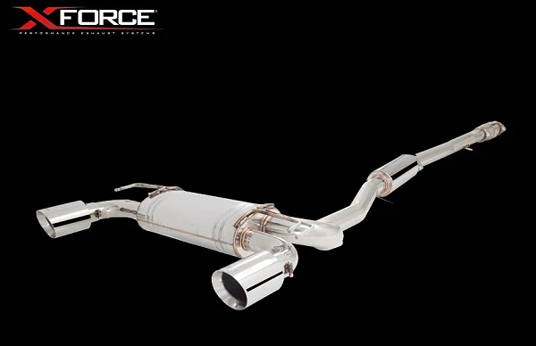 Układ wydechowy XForce Mitsubishi Lancer 2007-2015 EVO X stal nierdzewna