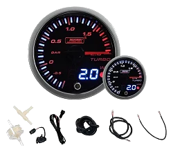 RTMG Performance 52mm JDM Series Electrical Boost Gauge