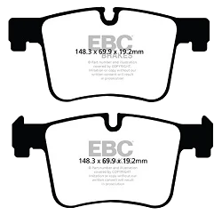 DP22105 Klocki hamulcowe GREENSTUFF EBC Brakes BMW 1 Series F20 125 1 Series xDrive F20 120 1 Series F21 120 1 Series F21 125 1 Series xDrive F21 120 2 Series F22 Coupe 220 2 Series F22 Coup