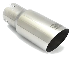 Uniwersalna końcówka tłumika okrągła 80mm długość 120mm średnica montażowa 65mm - N1-08-1*/65