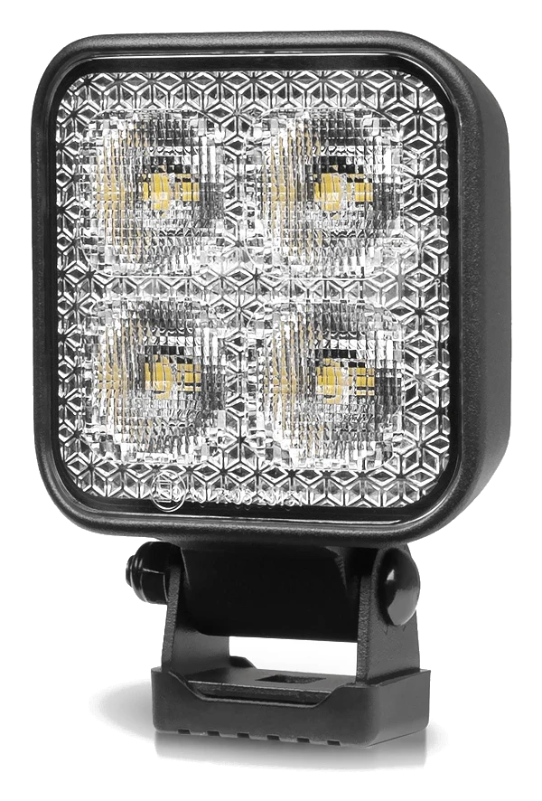 Lampa robocza LED Purelux Standard Square 20 szeroka wiązka 12V 24V 20W 8cm