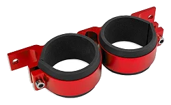 Podwójne mocowanie pompy paliwa 60mm Czerwony