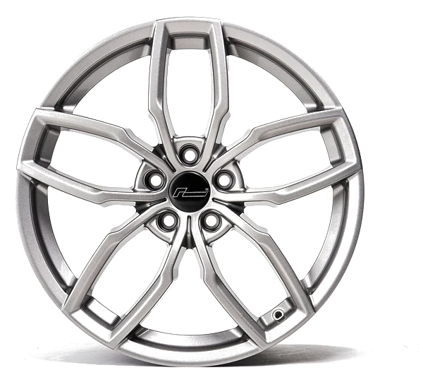 RacingLine R360 Wheel 19" x 8.5" set ET44 Set of 4 Wheels Bright Silver