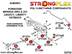 271341B: Tuleja stabilizatora przedniego - tylnego Subaru Baja