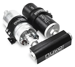 Nuke Performance Fuel Log Collector for 1x WALBRO GSL392 and 1x Nuke Fuel Filter Slim
