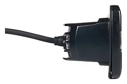 Lampa robocza Purelux Black Flush-Mount Slim 20 cm 30W Szeroki strumień IOD Performance 1 szt