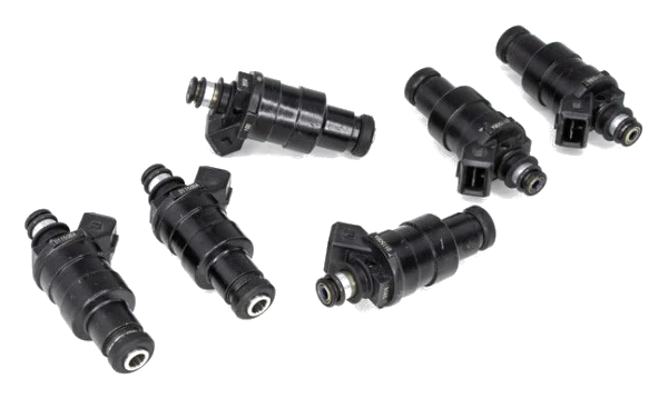 Zestaw wtryskiwaczy DeatschWerks uniwersalne nisko ohmowe 11mm 6szt 550cc/min