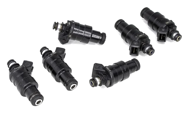 Zestaw wtryskiwaczy DeatschWerks uniwersalne nisko ohmowe 11mm 6szt 550cc/min
