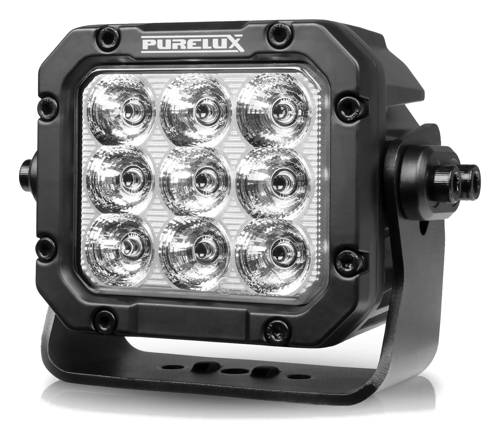 Lampa Robocza LED Purelux 90 HD Gen2 16cm 90W Kwadratowa Wąski Strumień