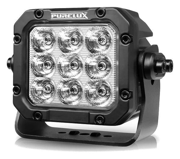 Lampa Robocza LED Purelux 90 HD Gen2 16cm 90W Kwadratowa Wąski Strumień
