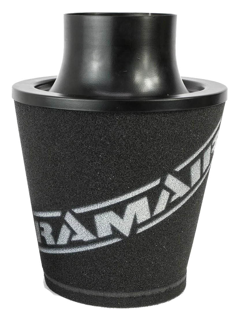 Uniwersalny stożkowy filtr powietrza aluminium Ramair JS-179-BK 89mm