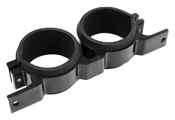 Podwójne mocowanie pompy paliwa 60mm Czarne
