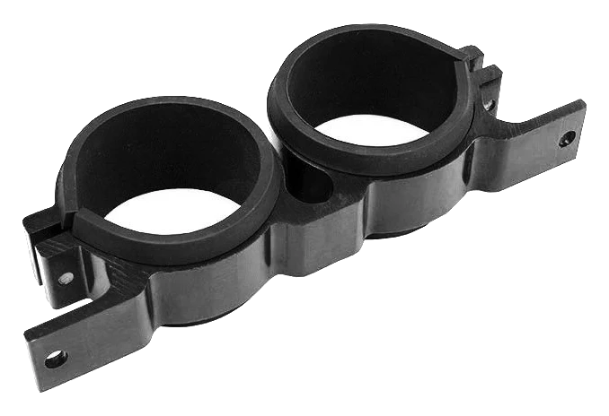 Podwójne mocowanie pompy paliwa 60mm Czarne