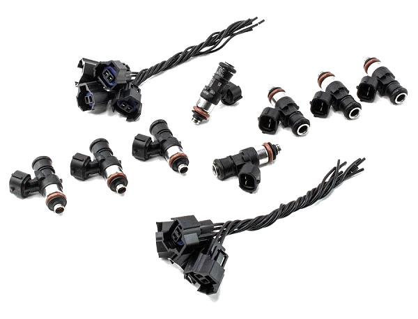 Zestaw wtryskiwaczy DeatschWerks EV14 2200cc for Chevrolet Silverado 1500 & GMC Sierra 1500 2000-13 Gas V8 4.8L/5.3L/6.0L/6.2L Excl Flex Fuel