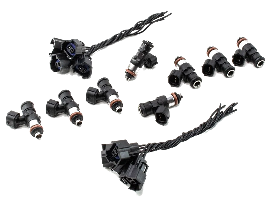 Zestaw wtryskiwaczy DeatschWerks EV14 2200cc for Chevrolet Silverado 1500 & GMC Sierra 1500 2000-13 Gas V8 4.8L/5.3L/6.0L/6.2L Excl Flex Fuel