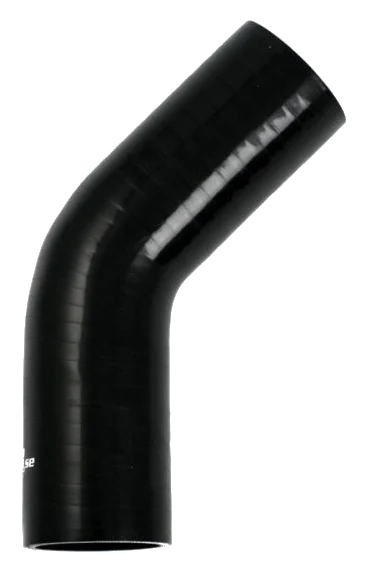 Wąż silikonowy czarny 45 stopni 2,375" (60mm)
