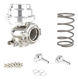 Wastegate JR.Spec V-BAND 40mm srebrny