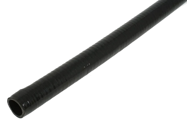 Wąż silikonowy czarny elastyczny gładki 1,5" (38mm)