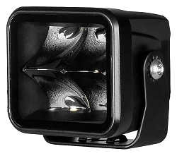 Lampa Robocza LED Purelux Terrain Black Square Spot 7cm 20W