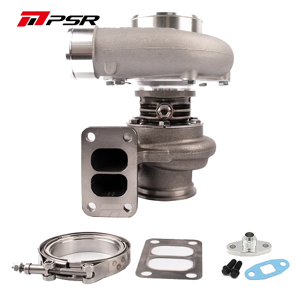 Turbosprężarka Pulsar PSR 6266E 735HP .86 T3 Divided wlot 3" V-Band wylot Łożyska kulkowe