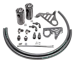 Dual Catch Can Kit for Ford Focus ST Fluid Lock Radium Engineering