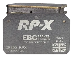 DP8001RPX Sportowe klocki hamulcowe RP-X Racing EBC Brakes