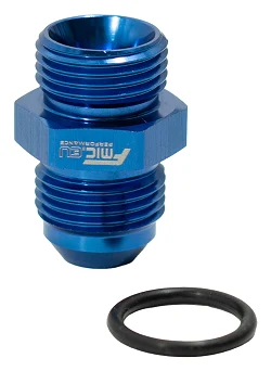 Nypel adapter redukcyjny męsko-męski AN8 ORB AN8 JIC Niebieski