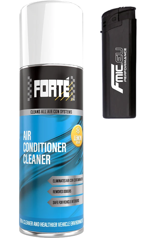 Forte Air conditioner Cleaner Lemon Odgrzybia dezynfekuje czyści klimatyzację w pojazdach 200ml