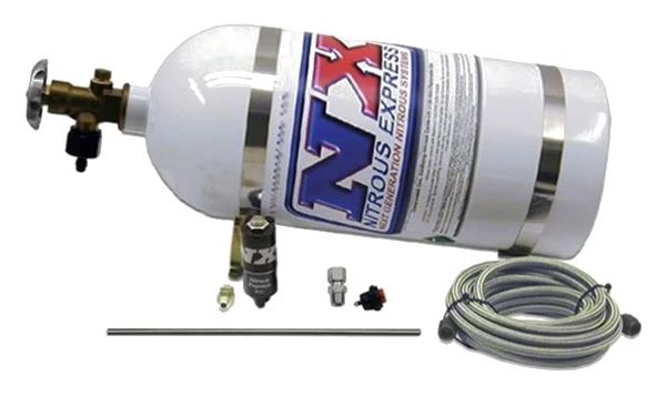 Simulator Full Show Purge Kit with 10Lb Bottle and All Necessary Hardware Nitrous Express NX 15599