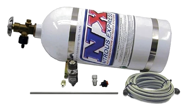 Simulator Full Show Purge Kit with 10Lb Bottle and All Necessary Hardware Nitrous Express NX 15599