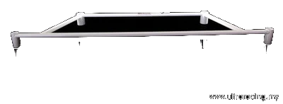 Rozpórka przednia (Front H-Brace) Ultra Racing Nissan Bluebird 92-96 U13 1.8