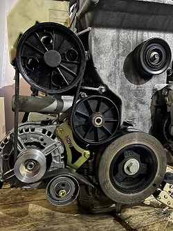 Napinacz Paska Osprzętu dla Zestawu Alternatora Bosch 180A Ford BARRA MZR Garage