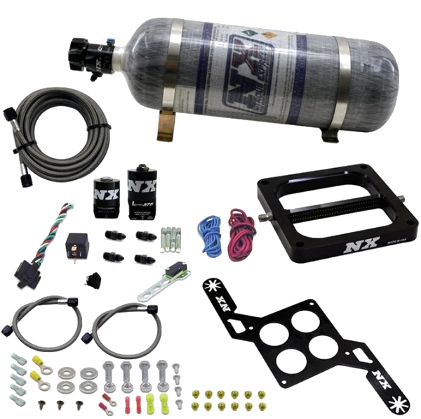 4500 RNC Conventiona Plate System 300-750Hp with 12Lb Carbon Bottle Nitrous Express NX 55170-12
