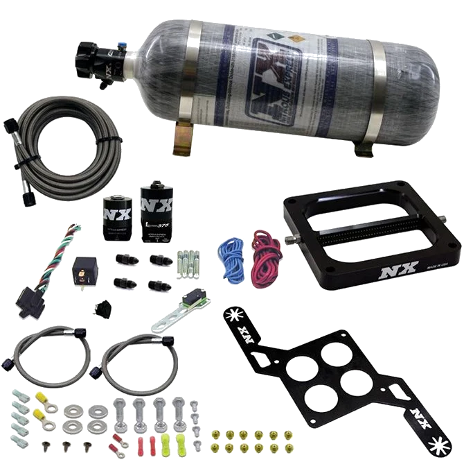 4500 RNC Conventiona Plate System 300-750Hp with 12Lb Carbon Bottle Nitrous Express NX 55170-12