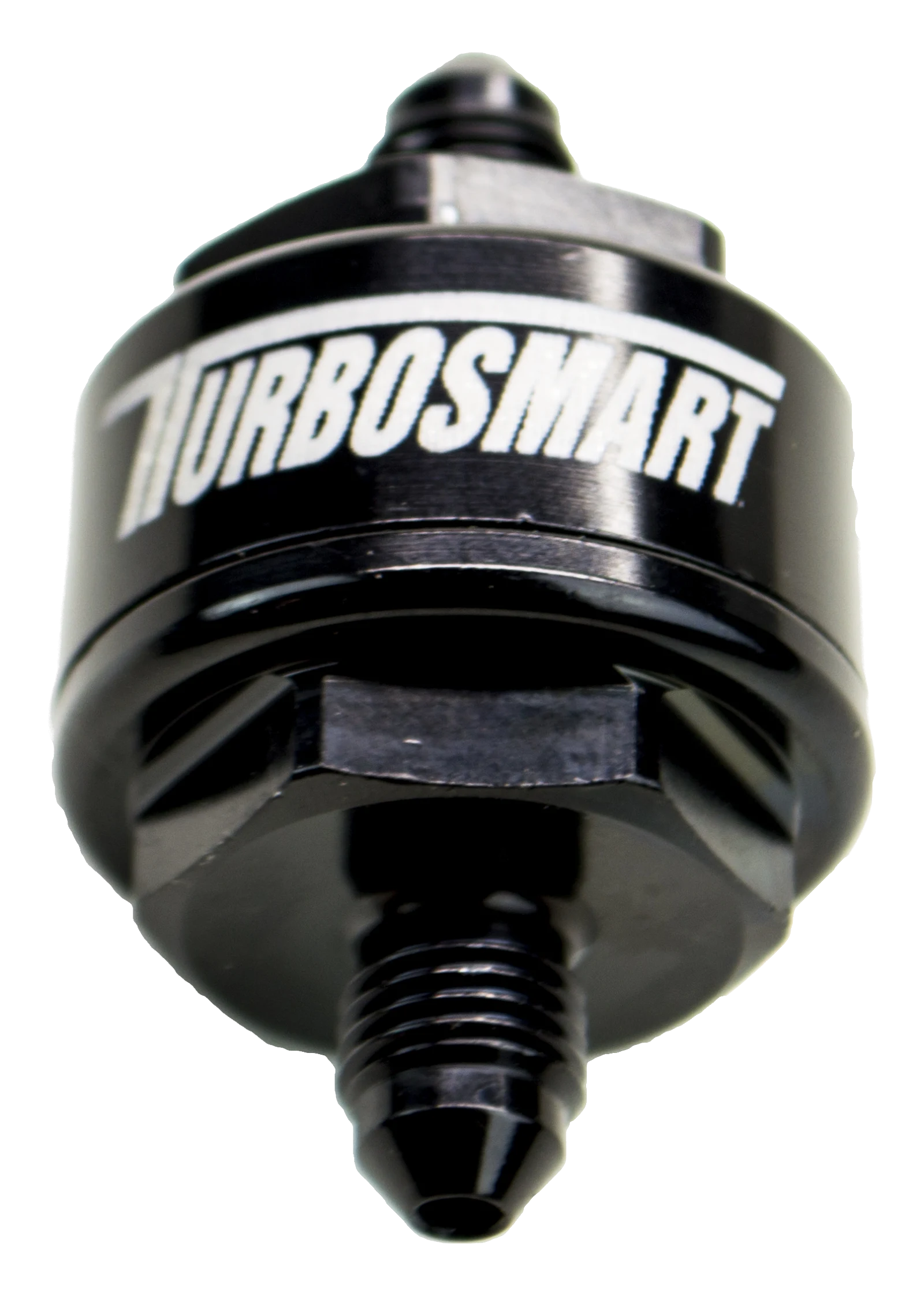 Billet Turbo Oil Feed Filter 44um AN-3 - Black
