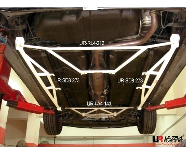 Rozpórka tylna (Rear Torsion Bar) (273P) Ultra Racing Toyota Vios (XP40) 1.5 2WD 02-07