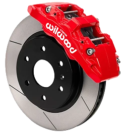 Wilwood 140-17955-R AERO6-DM Direct-Mount przedni zestaw hamulcowy czerwony 13.25 Mercedes Benz Sprinter 2022-2024 AWD
