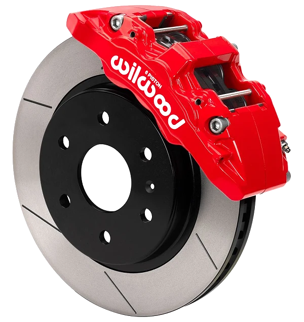 Wilwood 140-17955-R AERO6-DM Direct-Mount przedni zestaw hamulcowy czerwony 13.25 Mercedes Benz Sprinter 2022-2024 AWD