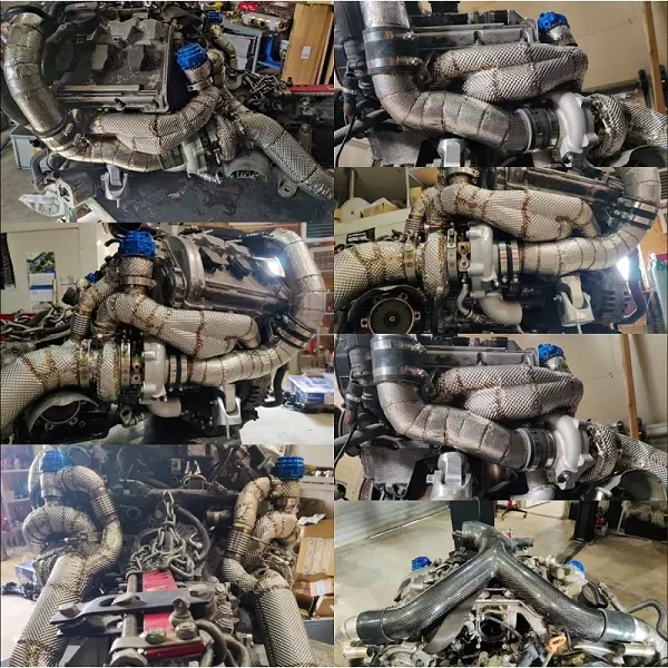 Kolektor wydechowy 2.7 BiTurbo Garrett/Pulsar G25/G30