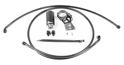 Fuel Hanger Feed Kit for Mitsubishi EVO X Stainless Filter Radium Engineering