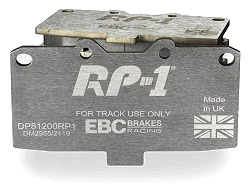 DP81200RP1 Sportowe klocki hamulcowe RP-1 Racing EBC Brakes Mitsubishi 3000 GTO Nissan Silvia S14 Silvia S15 Skyline R32 Skyline R33 180SX 200SX S14 300ZX GZ32 300ZX Z32 Subaru Impreza Impre