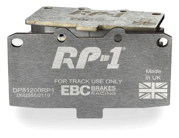 DP81200RP1 Sportowe klocki hamulcowe RP-1 Racing EBC Brakes Mitsubishi 3000 GTO Nissan Silvia S14 Silvia S15 Skyline R32 Skyline R33 180SX 200SX S14 300ZX GZ32 300ZX Z32 Subaru Impreza Impre