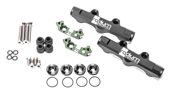 Listwa paliwowa zestaw konwersja górnego montażu Subaru EJ V1-2 Radium Engineering