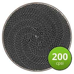 Wkład katalizatora sportowy RFC Długość wkładu 100 mm Euro 5 Przepustowość cpsi 200 Średnica wkładu 110 mm - MS11LCC0052/E5/200
