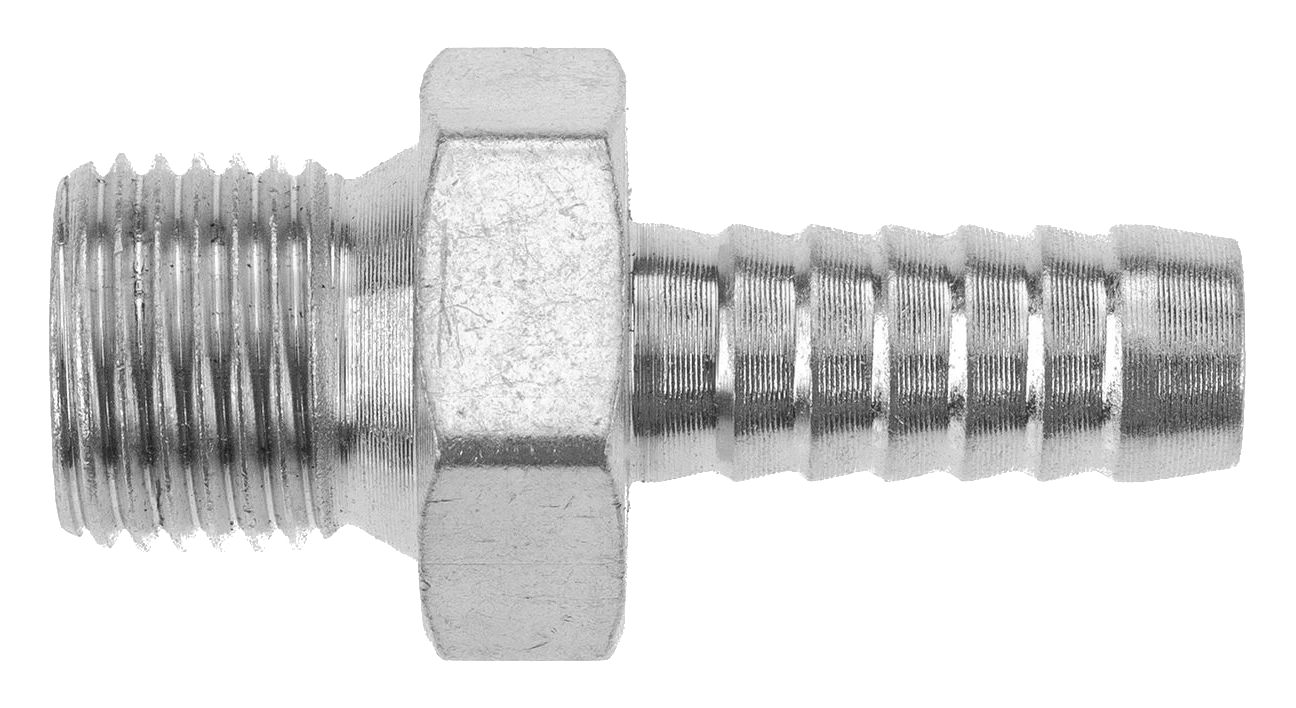 Nypel adapter aluminiowy M16x1.5 na króciec 10mm Push-On