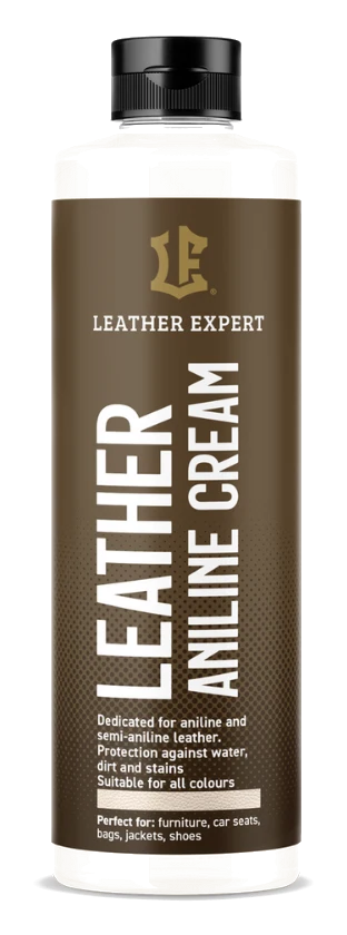 Leather Expert Leather Aniline Cream Odżywka do skór anilinowych półanilinowych otwarto licowych  250ml