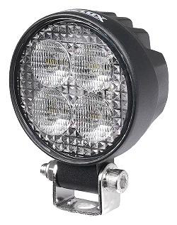 Lampa Robocza Okrągła LED Purelux Terrain Black Mini Round 7cm 12W Szeroki Strumień